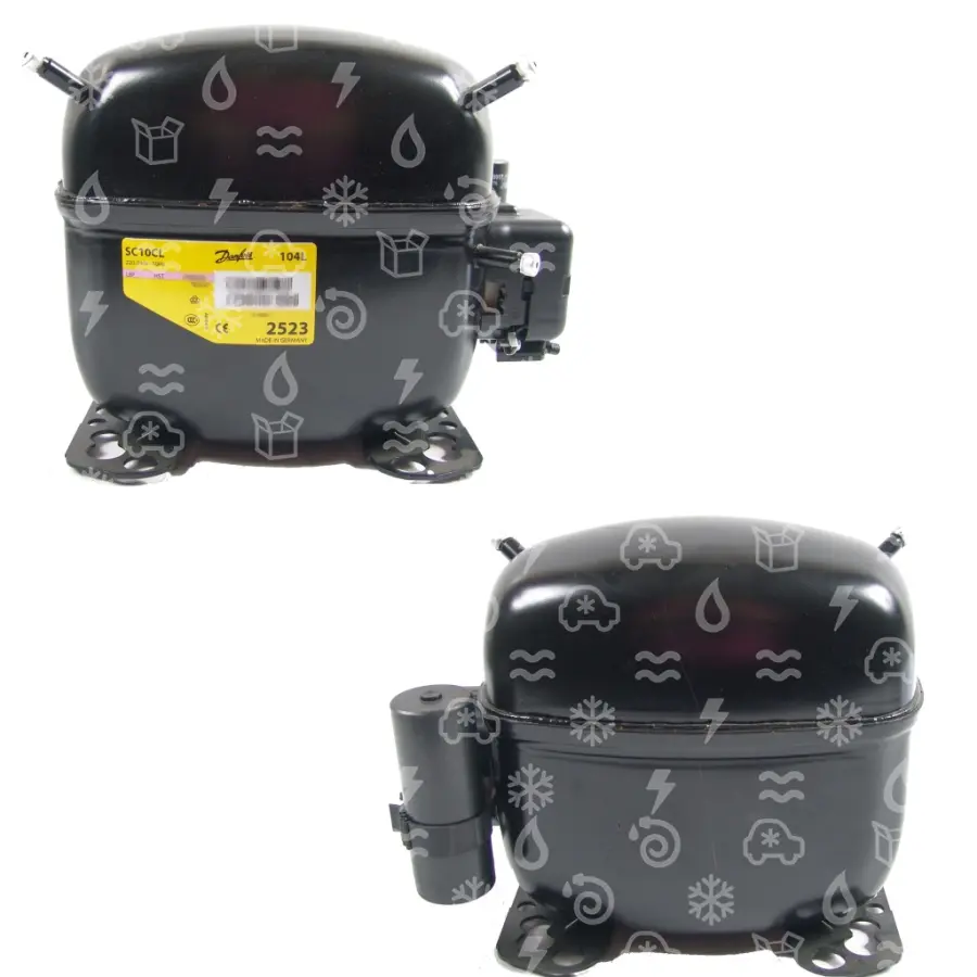 kompresor SECOP / DANFOSS SC10CL, LBP - R404A, R507, 220-240 V, 50Hz